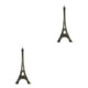 thumbnail image 2 of Advancent Vintage Style Tower Model Keychain Backpack Bag Festival Birthday Shoulder Decoration Ornament Keyring Alloy Hanging 10cm 2Conjunto, 2 of 6