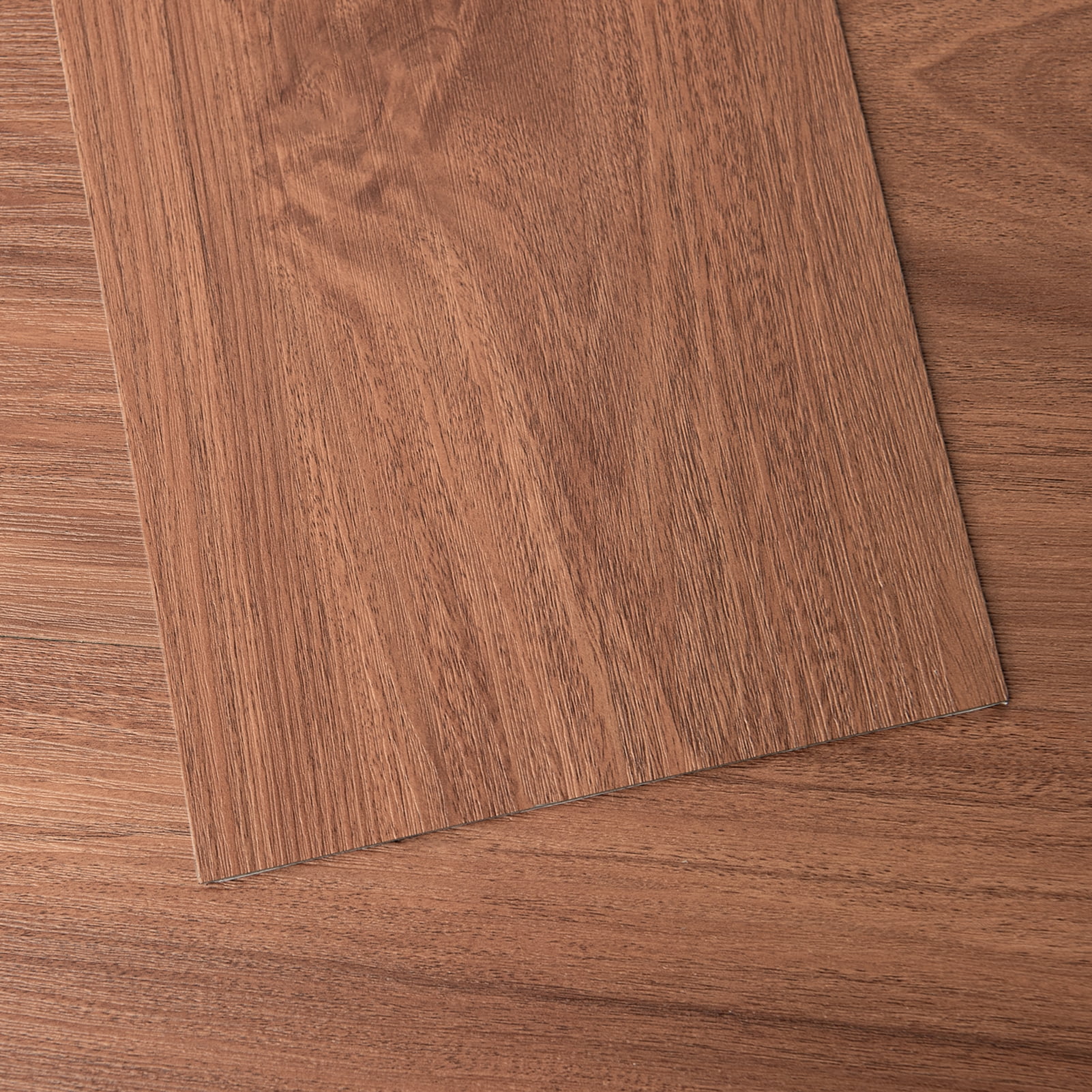 Art3d Vinyl Wood Plank 36" x 6" 36 Packs Self-adhesive Peel and Stick Flooring Tiles-Rosewood