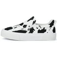 thumbnail image 6 of Womens Slip on Sneakers Comfortable Walking Shoes in Cow Pattern, 6 of 7