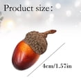 thumbnail image 3 of Acorn Decor,Realistic Acorn Scatter Decor,Natural Caps Realistic Fall Acorn Decoration,Lifelike Autumn Artificial Nut,Seasonal Autumn Household Simulation Nut Decor for Table Centerpiece,Home, 3 of 4