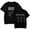 Black, variant on RÜFÜS DU SOL World Tour 2025 Merch Short Sleeve T-shirt Unisex Fashion Crew Neck Top