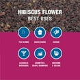 thumbnail image 2 of Tiesta Tea - Hibiscus Flowers Cut and Sifted, Dried Hibiscus Flowers in 1 lb Resealable Bulk Bag, No Additives, Caffeine Free, 100% Gluten Free, Perfect for Hibiscus Tea, Baking, Jams etc., 2 of 9