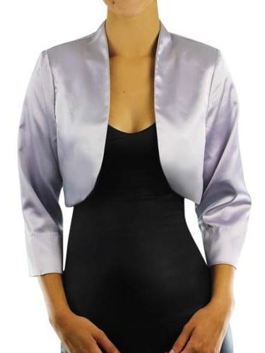 silver formal jacket
