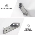 thumbnail image 2 of 10pcs Corner Brackets Trapezoid Angle Brackets Stainless Steel Corner Braces, 2 of 6