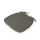 thumbnail image 2 of Billuyoard Almohadillas de pana para silla en forma de U, cojín con lazos, cojines antideslizantes, soporte de cadera, almohada de respaldo, Decoración del hogar Gris-plata Billuyoard HA083995-01, 2 of 6