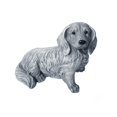 thumbnail image 1 of De Perro Simulada, Artesanía De Resina Pintada A Mano Realista, Estilo Pastoral Europeo Y Americano, Decoraciones De Escritorio Para Perros Para Sala De Estar Advancent HA041611-12, 1 of 6