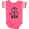 thumbnail image 3 of Inktastic Lil Sis Girls Sister Announcement Girls Baby Bodysuit, 3 of 5