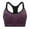 Purple, variant on Akiihool Bras for Women Strappy Sports Bras for Women - Medium Support Wirefree Yoga Bra Activewear (Watermelon Red,S)