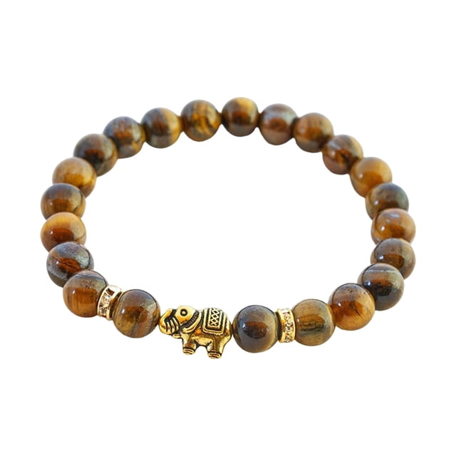 elástica, joyería, pulseras de hechas hombre niña vacacione Valent Amarillo Hugo Pulsera elástica