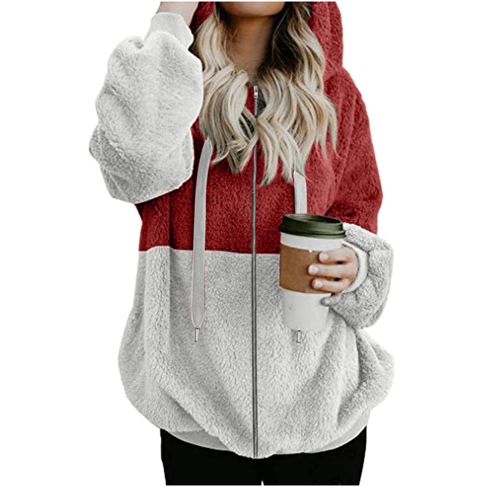 Fuzzy sherpa sweatshirt hotsell