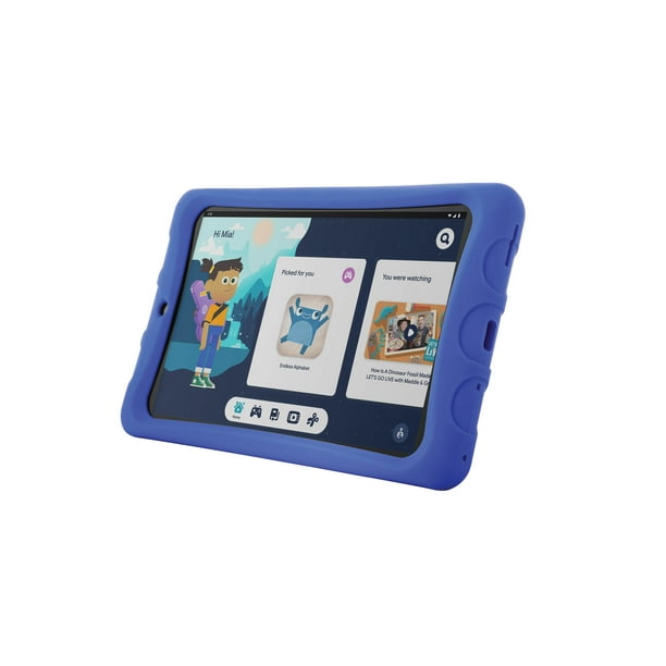 onn. 8" Kids Tablet, Blue, 32GB Storage, 2GB RAM, Android 11 Go, 2GHz Quad-Core Processor, LCD Display, Dual-band Wi-Fi