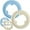 Beige + Light Blue, variant on Silicone Sleeve for 9” Stainless Steel Kids Plate with Suction - 2 Pack Toddler Baby Plates Silicone Sleeves Non-Slip Toddler Bowls Silicone Cover(not include Stainless Steel Plate)