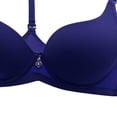 thumbnail image 4 of Aofany Women's Push up Bra Underwire Seamless Comfort Lightly Padded Plunge T-Shirt Bra Everyday Bras, 34B-38B, 4 of 4