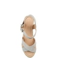 thumbnail image 5 of Brinley Co. Womens Comfort Espadrille Sandal Wedge, 5 of 6