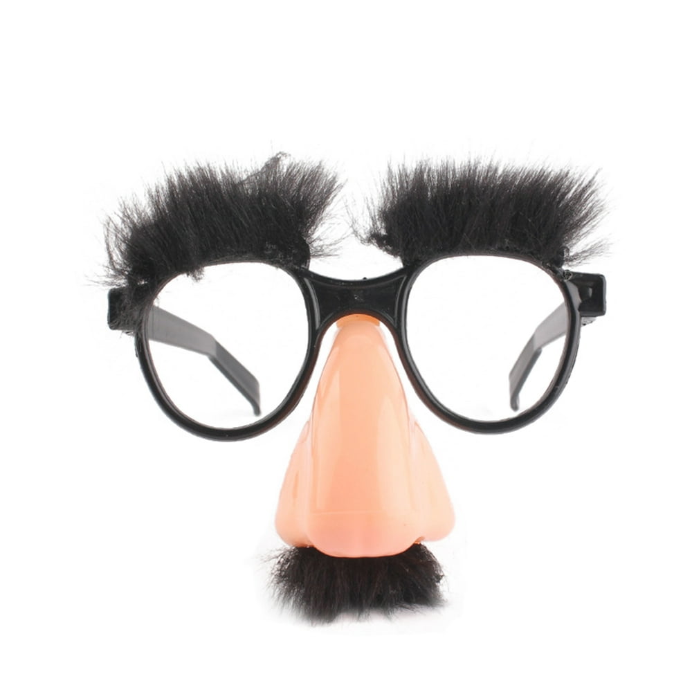 Taykoo Funny Nose Eyebrows And Mustache Classic Disguise Glasses For
