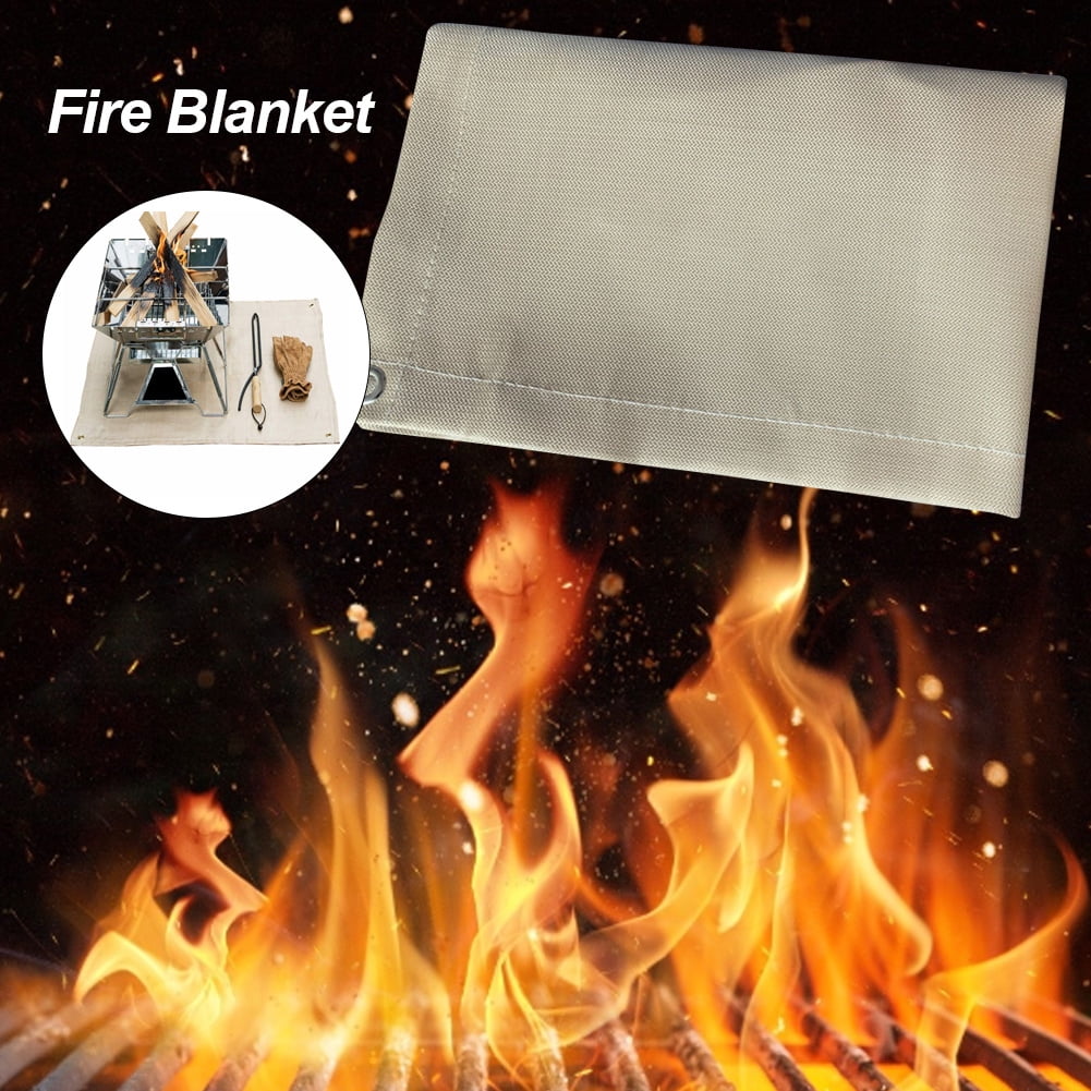 1.2M Grill Garage Protective Mat Flame Retardant Heat insulation Fireproof High Temperature