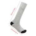 thumbnail image 2 of Calcetines unisex con batería eléctrica, vestido deportivo lavable para exteriores (calcetines gris oscuro+), 2 of 9