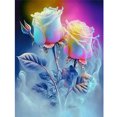 thumbnail image 1 of Kit de pintura por números DIY Rose Hand Oil Art Picture Craft Home Wall Decor (H1404) Hugtrwg Para estrenar, 1 of 9