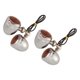 thumbnail image 2 of 4Pc Chrome Motorcycle Turn Signal Light Led Motor Lamp Bulb For Cafe Racer, 2 of 5