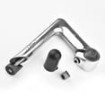 thumbnail image 2 of 1pcs Useful Bike Stem Front Extension 100MM Handlebar 25.4mm Quill Stem Riser Aluminum Alloy Black/silver Cycling Accessories Silver, 2 of 9