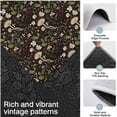 thumbnail image 3 of Brown Mushroom Daisy Dark Pattern Kitchen Rugs Sets Of 3,Kitchen Runner Rugs Non Skid Washable,Decorative Kitchen Floor Mats for Kitchen,Sink,Laundry,17"x30"+ 17"x47" + 17"x59", 3 of 6