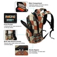 thumbnail image 5 of FORMRS Kids School Backpack Elementary Student Unisex Travel Bookbag with Reflective Stripes, Checkered Pattern, 5 of 7