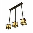 thumbnail image 5 of Meyda Tiffany 180749 Kirkpatrick 3 Light 7" Wide Multi Light Pendant - Copper, 5 of 7