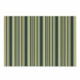 thumbnail image 1 of Geometric Cutting Board, Barcode Style Pattern in Retro Colors Straight Parallel Vertical Lines, Decorative Tempered Glass Cutting and Serving Board, Small Size, Dark Blue Grey Yellow, by Ambesonne, 1 of 1