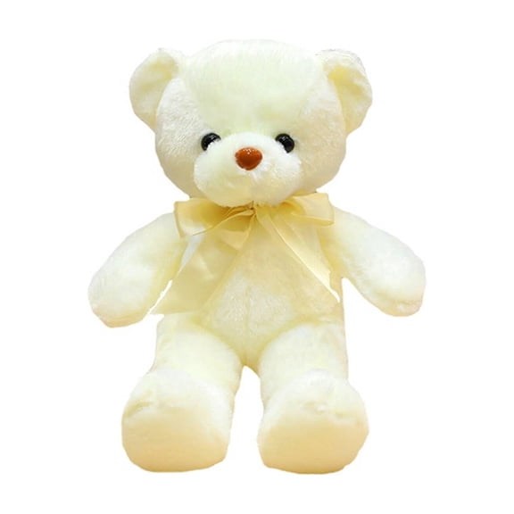 BESTSKY 2026 New Weighted Stuffed Animals,30Cm Adorable Bear Bear,Cozy Fabric Multi-Use Toy Baby Stuff,White, for Cuddling, Naptime, Playtime, Comfort, Decoration, Stress Relief