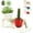 Red#2, variant on Lazy Guy Planter – Hilarious Indoor Garden Decor, Dual-Opening Resin Pot for Cactus & Succulents, Ideal for Windowsill or Shelf (Blue)