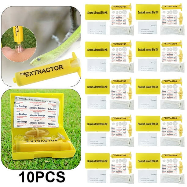 Extractor Veneno Camping Senderismo Al Aire Libre Primeros Auxilios Emergencia
