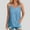 Light Blue, variant on Odbmxy Tank Tops Women Plus Size Sleeveless Camisole Tops for Women Spaghetti Straps Loose Party Solid Color Sequin Tops,White S