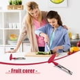 thumbnail image 2 of Coreer, Multi-Purpose Corer Tool, Quick Corer, Easy to Use Pear Shaped Pineapple Kitchen Tool, 2 of 5
