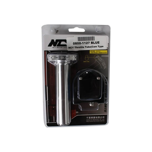NCY Throttle Tube (Cam Type; 7/8"); Universal - BLACK