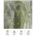 thumbnail image 5 of Sage Green Abstract Bed Skirt California King Size 18 Inch Drop, Vintage Graffiti Mottled Texture Wrap Around Dust Ruffle Bedskirts, Wrinkle & Fade Resistant Easy Fit Bedskirt with Adjustable Elastic, 5 of 8