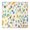 2402-dian, variant on Floral Square Tablecloth with Elastic Border, Reusable Waterproof Polyester for Travel, Kitchen or Picnic, 34x34 Inch