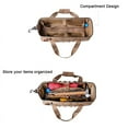 thumbnail image 4 of Labymos Camping Tool Bag Large Capacity Wide Mouth Storage Tool Bag Water Resistant Gear Bag Sturdy Bottom, 4 of 6