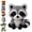 Raccoon, variant on PLPPYFS Tiny 3D Beaded Animal DIY Kit, Cute Animal Beading Craft Set, DIY Bead Embroidery Kit, 3D Animal Themed Beadwork Kit for Beginners & Craft Enthusiasts (Turtle)