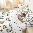 thumbnail image 5 of Catabedysis Whimsical Camping 7-Piece Twin Bedding,Camper Tent Pattern Bedding Comforter Set For Boys,Multicolor,Polkadot Reversible, 5 of 7