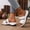 White, variant on Norvail Orthopedic Sandals for Women, Wide Width Flat Sandals, Comfortable Slip On Orthopedic Low Wedge Flat Sandals for Summer, Walking Sandals for Women With Arch Support