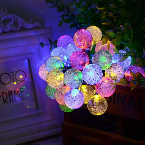 Multi-size Fairy String Ball Light Twinkling Light Solar Power for ...