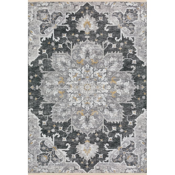 Dalyn Marbella Area Rug MB3 Mb3 Midnight Midnight 5' x 7' 6" Rectangle