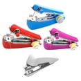thumbnail image 4 of SHOWERORO 4Pcs Handheld Sewing Machines Assorted Color Professional Sewing Machine Kit for Mending, 4 of 8