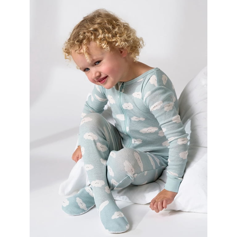 Gerber Baby and Toddler Footed Unionsuits, 4-Pack photo 5