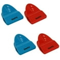thumbnail image 1 of Stafrit - Set of 4 Bag Clips, Blue and Red, 1 of 1