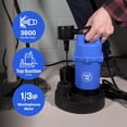 thumbnail image 2 of Bomba de sumidero Westinghouse de 1/3 HP con interruptor de flotador integrado, 2 of 7