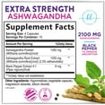 thumbnail image 2 of Ashwagandha Supplements 2100mg - Max Absorption with Black Pepper Extract, Extra Strength Ashwagandha Capsules with 100% Plant Powder & Root Extract, Non-GMO, Bottled in USA - 60 Vegetarian Capsules, 2 of 10