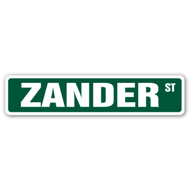 Zander Street [3 Pack] of Vinyl Decal Stickers for Laptop Car