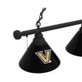thumbnail image 2 of Vanderbilt University 3 Shade Billiard Light with Black Fixture, 2 of 5