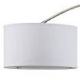 thumbnail image 5 of Safavieh LIT4352A Lighting Collection Mira 84" Shiny Nickel Arc Floor Lamp, 5 of 5